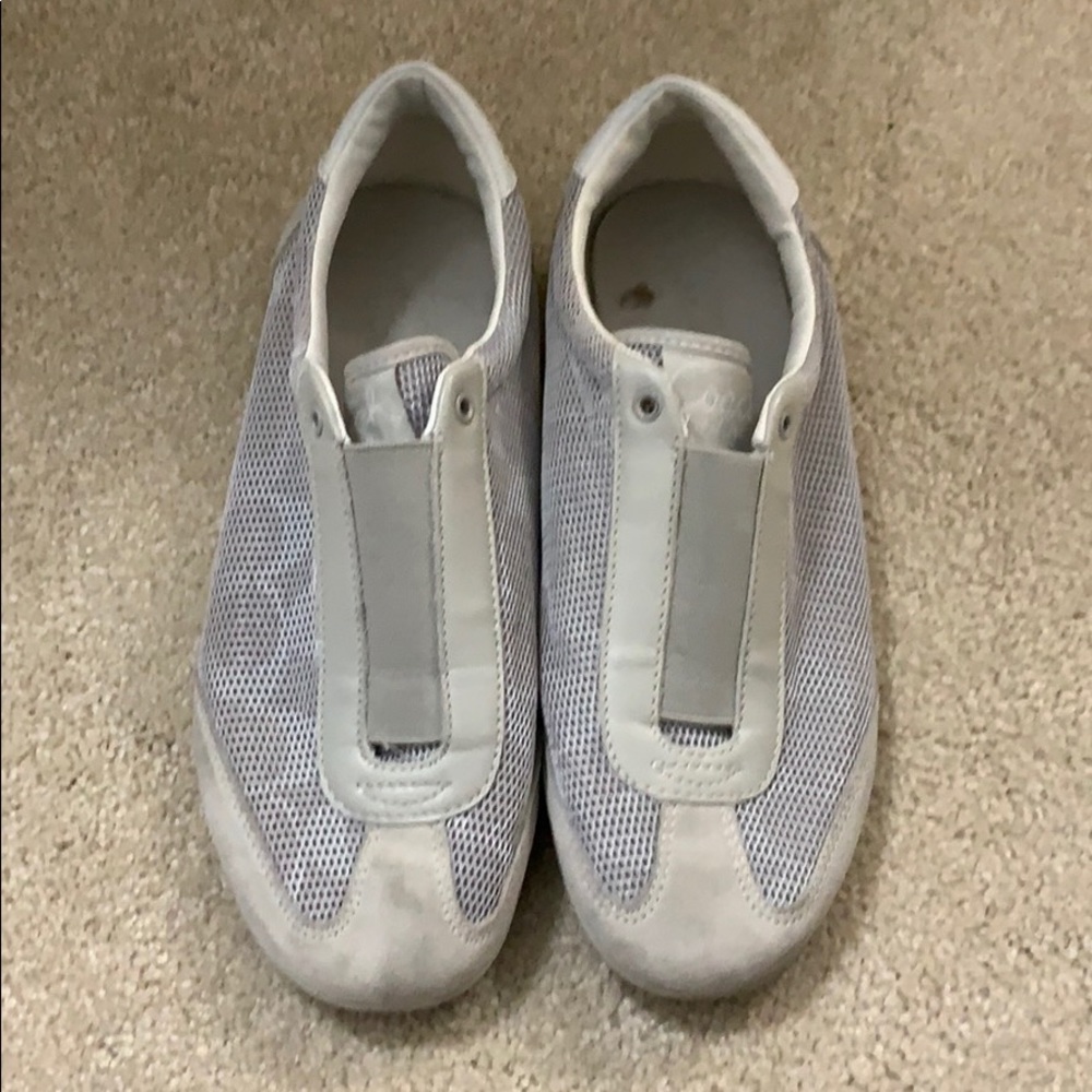 Coach Mesh Sneakers in light gray